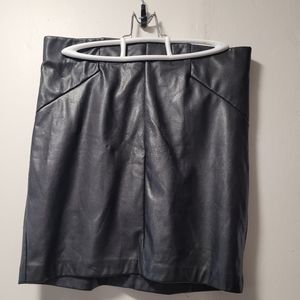 Dynamite Faux Leather Skirt